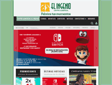 Tablet Screenshot of elingenio.es